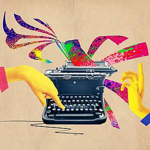 Grafik Schreibmaschine Grafik Schreibmaschine