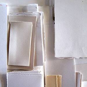 Büttenpapiere Verschiedene Büttenpapiere